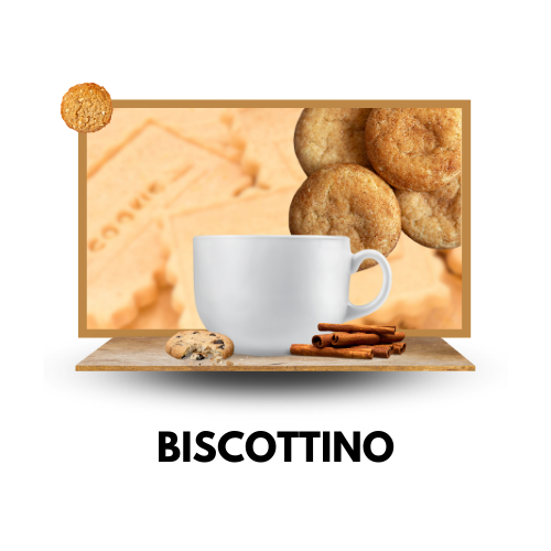 BISCOTTINO Solubile - DolceVita - Capsule Compatibili NESPRESSO®️- 10 capsule