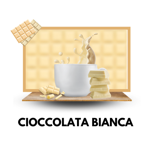 CIOCCOLATA BIANCA Solubile - DolceVita - Capsule Compatibili NESPRESSO®️- 10 capsule