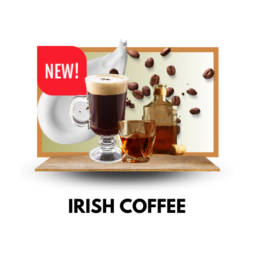 IRISH COFFEE Solubile - DolceVita - Capsule Compatibili NESPRESSO®️- 10 capsule