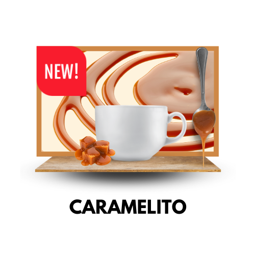 CARAMELITO Solubile - DolceVita - Capsule Compatibili DOLCEGUSTO®️- 16 capsule