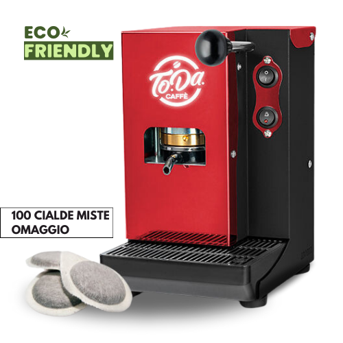 MACCHINA DEL CAFFE' per Cialde ESE 44mm + 100 Cialde (omaggio)